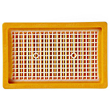 NEDIS motor filter for vacuum cleaner/ Kärcher 2.863-005.0/ orange