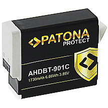 PATONA battery for digital camera GoPro Hero 9/Hero 10/Hero 11/Hero 12/ 1730mAh Li-Ion Protect Enduro