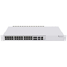 MikroTik Cloud Router Switch CRS326-4C+20G+2Q+RM 650MHz, 2x 40 QSFP+, 20x 2.5 GbE, 4x 2.5 GbE/10 SFP+, L6, 2x PSU, 1U