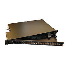 19 "Optical switchboard, 24 SC/LC ports, rotating mounting