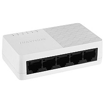 Hikvision Switch DS-3E0105D-O/ 5x Port/ 10/100 Mbps RJ45 Ports/ 1 Gbps/ Power 5 VDC, 0.6 and