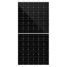 DAH Solar DHM-T72x10/FS (BW) -550W-black frame, 63V, 1/3 Cut, frameless design