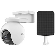 EZVIZ set IP camera EB8 4G/ PTZ/ 4G LTE/ 3Mpix/ protection IP65/ lens 4mm/ H.265/ IR illumination up to 15m/ white + solar panel