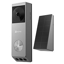 EZVIZ smart doorbell with two cameras EP3X Pro/ Wi-Fi/ video phone/ 2048x1296 resolution/ IP65/ silver