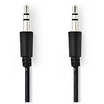 NEDIS cable jack 3.5 mm - jack 3.5 mm/ black/ bulk/ 1m