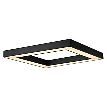 IMMAX NEO CANTO SLIM SMART ceiling light 80 x 80cm 60W black Zigbee 3.0, TUYA