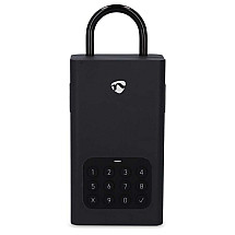 NEDIS smart key safe/ lock/ outdoor/ IPX5 protection/ Bluetooth/ steel/ black