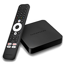 Thomson Android Box 240g/ 4K Ultra HD/ H.265/ HEVC/ HDR10/ NETFLIX/ HBO/ DISNEY+/ HDMI/ USB/ LAN/ Wi-Fi/ BT/ Android TV12