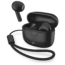 NEDIS wireless headphones + microphone/ TWS/ BT/ 94 dB/ 16 hours battery life/ voice control/ charging case/ USB-C/ black