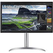 LG monitor 27UQ850V-W IPS 4K / 3840x2160 / 5ms / 1400:1 / 400cd / HDMI / DP / USB-C / speaker / pivot / height adjustable / white