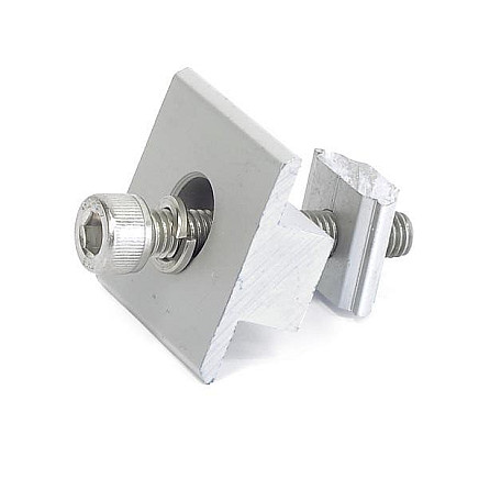 Aluminum module middle clamps SC for framed solar panels (35 or 40 mm)