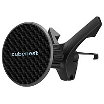 CubeNest S0C0 Magnetic car holder with MagSafe attachment support