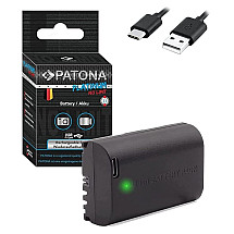 PATONA battery for photo Canon LP-E6NH 2250mAh Li-Ion Platinum USB-C charging