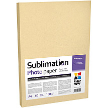 COLORWAY photo paper/ Sublimation/ 100g/m2, A4/ 50 pieces