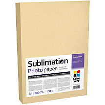 COLORWAY photo paper/ Sublimation/ 100g/m2, A4/ 100 pieces