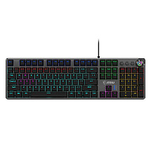 MSI Gaming Keyboard Forge GK310 Red/ Wired/ Mechanical/ RGB/ USB/ CZ Layout