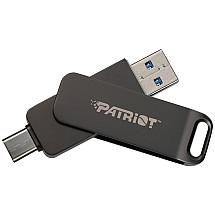 Patriot Rage R550 512GB / USB Type-A + USB Type-C / USB 3.2 Gen 1 / Gray