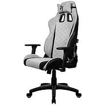 Aroszi Gaming Chair Avanti Soft Fabric Light Gray