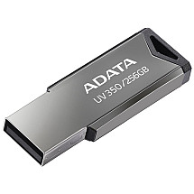 ADATA FlashDrive UV350 256GB / USB 3.2 Gen1 / Silver