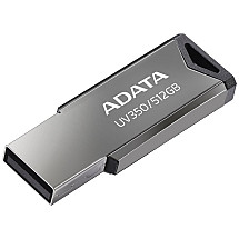 ADATA FlashDrive UV350 512GB / USB 3.2 Gen1 / Silver