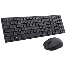 DELL KM555/ Hungarian/ wireless silent keyboard + mouse/ USB/ black