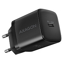 AXAGON mains charger / ACU-PD30 / 1x USB-C / PD3.0 / PPS / QC4+ / SFC / AFC / Apple / 30W / black