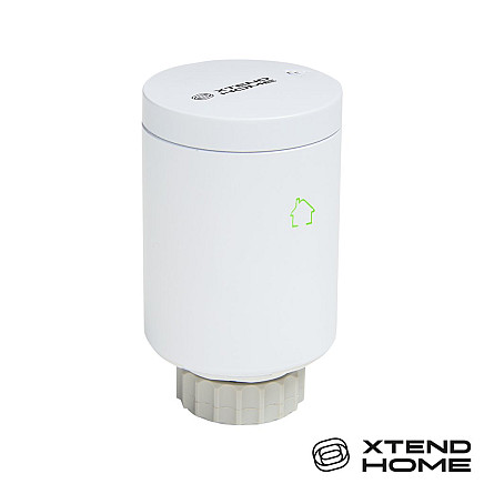 Xtend Home Thermostatic head/ radiator/ Zigbee/ Tuya/ side display/ white