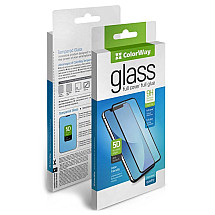 Colorway protective glass Glass 9H FC Glue / Apple iPhone 16 for Max / Black