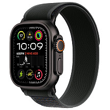 Apple Watch Ultra 2 GPS + Cellular 49mm Black Titanium Case With Black Trail Loop - M/L