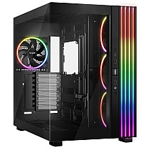 Be quiet! case LIGHT BASE 900FX / ATX / ARGB strip / 4x140mm ARGB fan / 2xUSB 3.0 / USB-C / panoramic / black