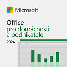 Microsoft Office for households and entrepreneurs 2024 Czech Medialess - ESD (electronic) license