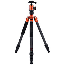 Rollei Tripod C5i Carbon/ 22610/ Load 8kg/ Extended 157.5 cm/ Carbon/ Orange