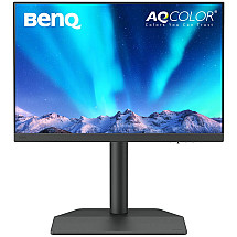 BENQ 24" LED SW242Q/ IPS panel/ 2560x1600/ 1000:1/ 400cdm/ 5ms/ HDMI/ DP/ USB/ USB-C/ pivot/ height adjustable/ black