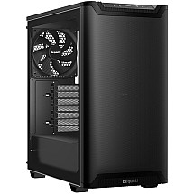 Be quiet! case PURE BASE 501 Airflow Window / ATX / 2x140mm fan / USB-C / perforated front panel / tempered glass black