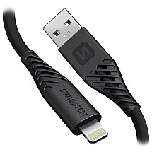 Swissten data cable Soft silicone USB / Lightning 1.5 m 60W black