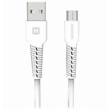 Swissten data cable USB / Micro USB 1.0 m white