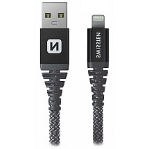 SWISSTEN DATA CABLE KEVLAR USB / LIGHTNING 1.5 M ANTHRACITE