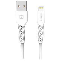 SWISSTEN DATA CABLEUSB/LIGHTNING WHITE 1.2M (SELF SELLER)