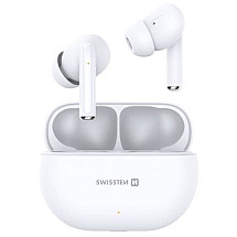 SWISSTEN BLUETOOTH TWS HEADPHONES FOR TUNE WHITE