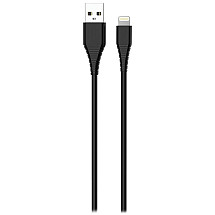 Colorway Data Cable USB/ Apple Lightning/ 2.4A/ 1m/ PVC/ Black