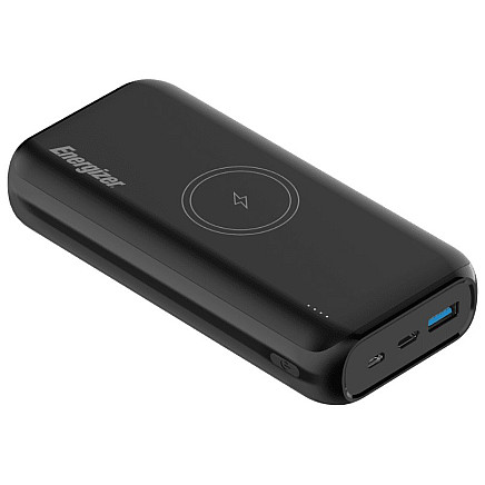 Energizer power bank QE20009PQ 20000mAh,  Power Delivery, wireless charging, black