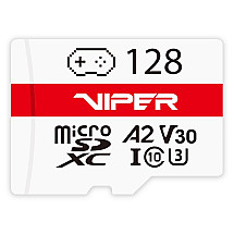 PATRIOT Viper 128GB Micro SDXC / UHS-I / U3 / A2 / C10 / V30