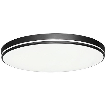 Fixed - Immax Neo Lite Areas Smart Ceiling Luminaire 51cm, 48W Black Tuya Wi -Fi