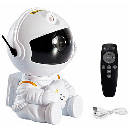 Rotating LED Astronaut Star Projector