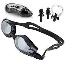 AG419 SWIMMING GOGGLES + EARPLUGS