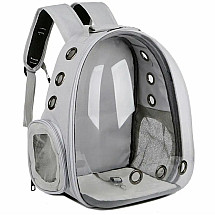 AG885A TRANSPORTER BACKPACK FOR CAT DOG GRAY