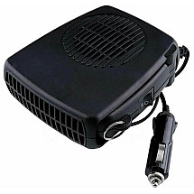 Car heater/fan 150W, 12V with heating and cooling function - adjustable tilt angle and 360 degree rotation, ideal for both winter and summer