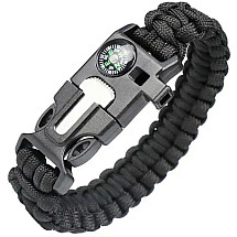 DA99 BRANSOLETKA SURVIVAL 5W1 BLACK