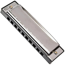 Compact and sturdy Harmonica for beginners - Plastic and Metal Musical Instrument with 10 Channels and 20 Strings | Ideal for first Harmonica solos