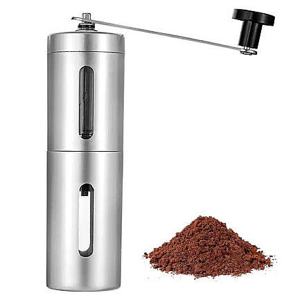 AG839A STEEL COFFEE GRINDER WHITE